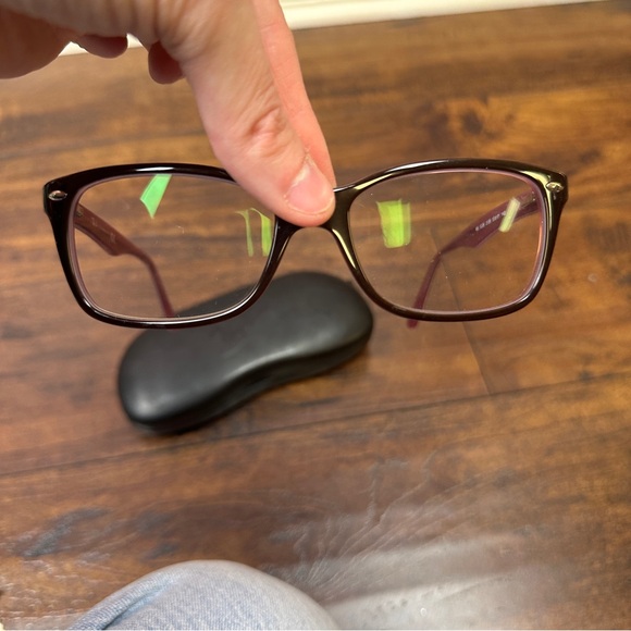 Ray-Ban Prescription Frames in color Polished Brown On Pink Model RX5228 - Picture 8 of 8